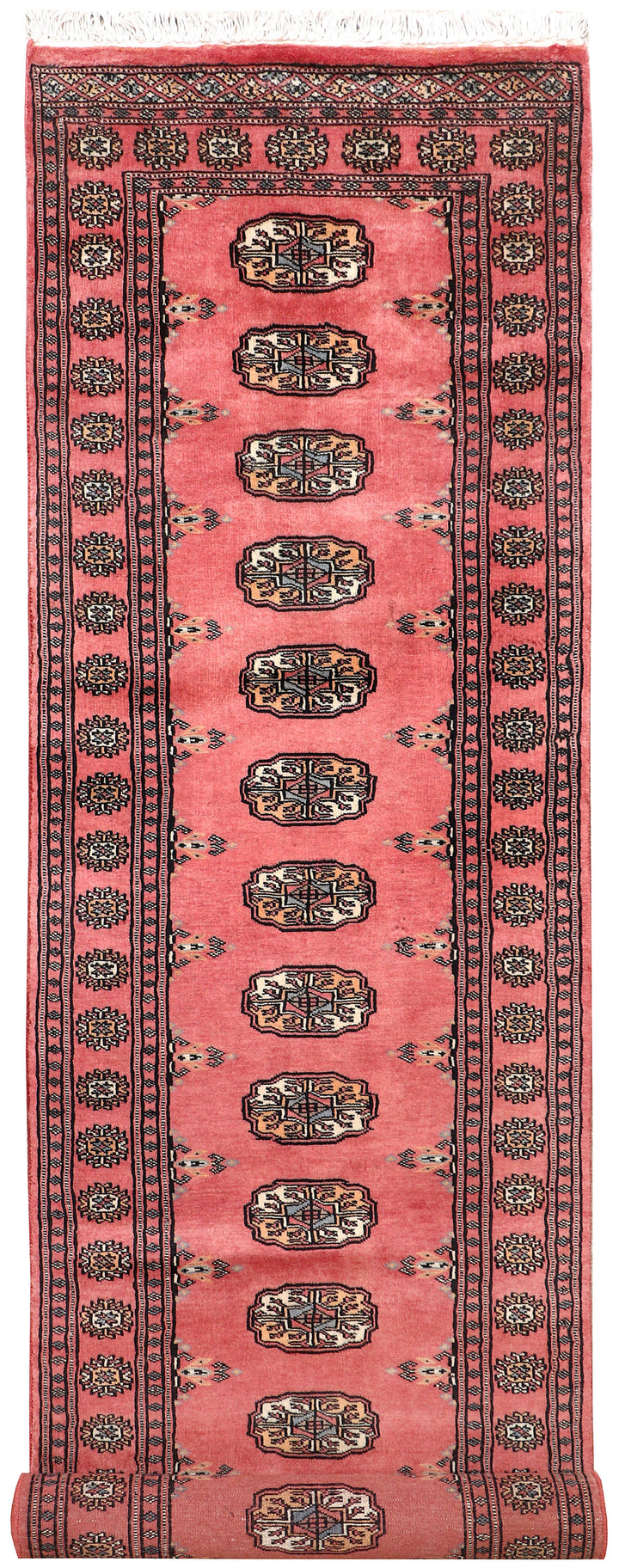 Light Coral Bokhara 2' 3 x 8' 9 - No. 72605