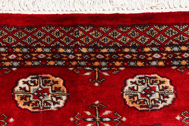 Red Bokhara 2'  7" x 9'  9" - No. QA92483