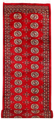 Red Bokhara 2'  7" x 9'  9" - No. QA92483