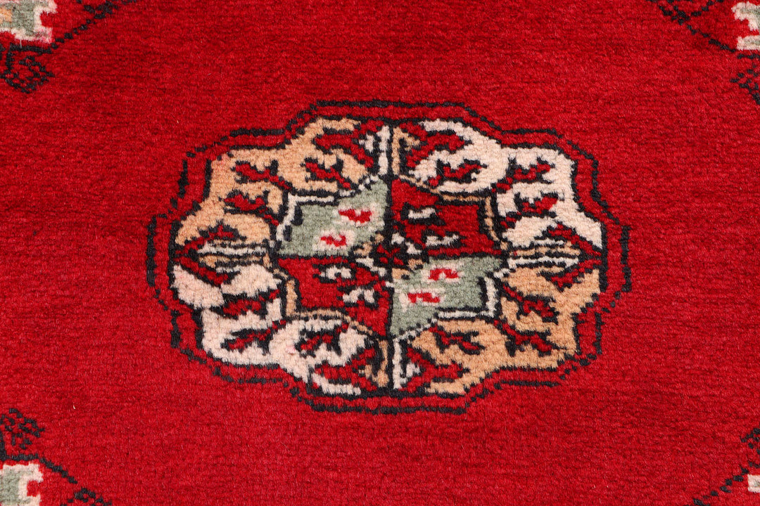 Red Bokhara 2'  6" x 10'  4" - No. QA80046