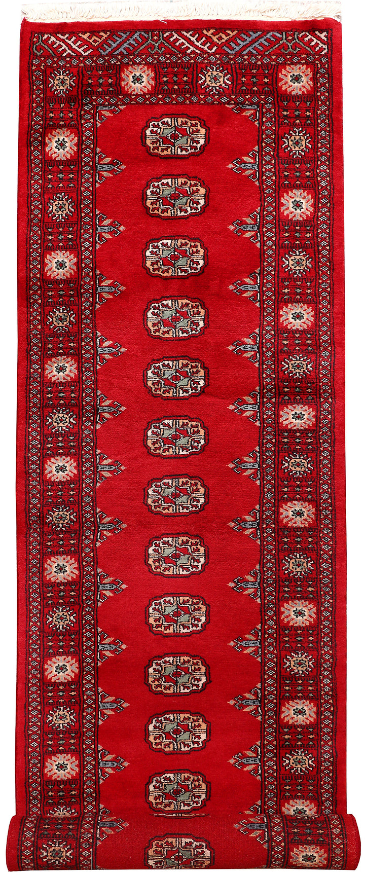 Red Bokhara 2'  6" x 10'  4" - No. QA80046