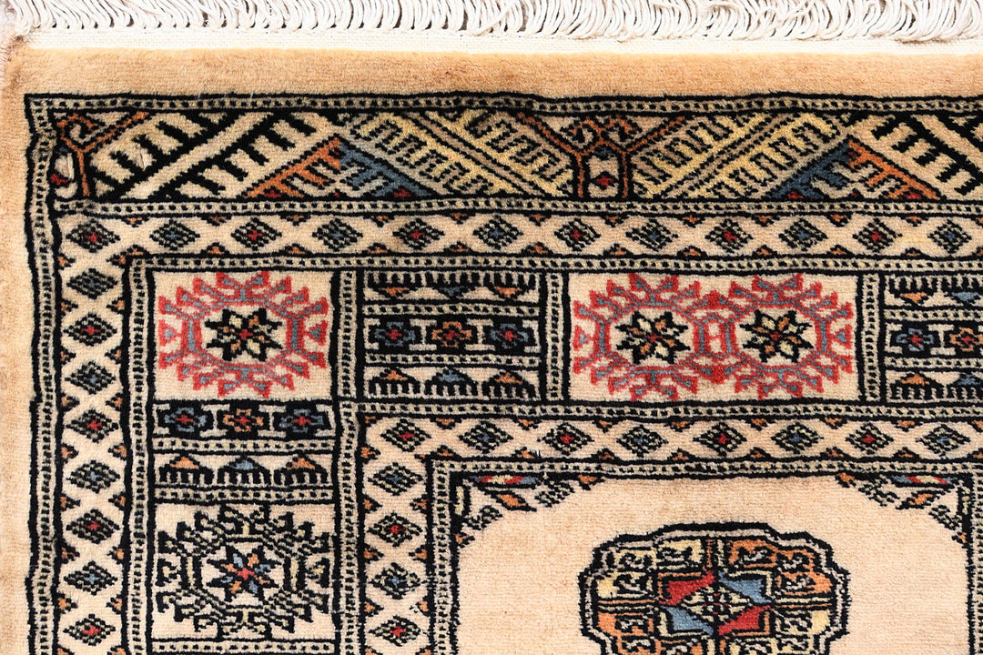 Bisque Bokhara 2' 6 x 7' 9 - No. 72614