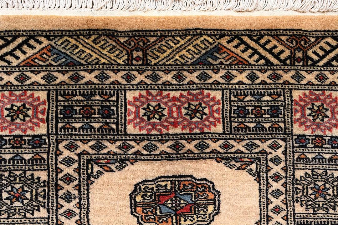 Bisque Bokhara 2'  6" x 7'  9" - No. QA74055