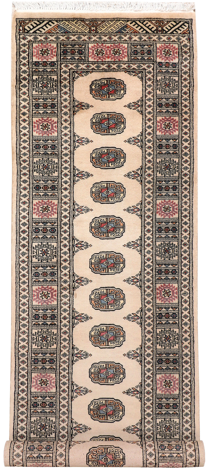 Bisque Bokhara 2' 6 x 7' 9 - No. 72614