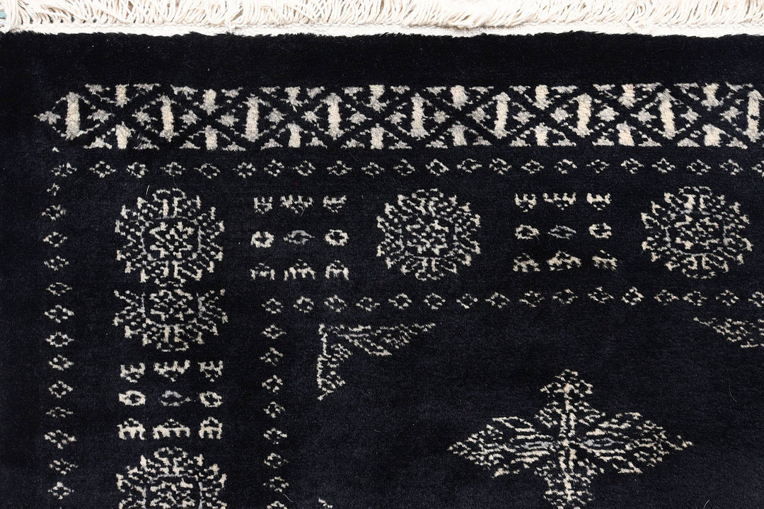 Black Butterfly 2'  7" x 12'  7" - No. QA76304