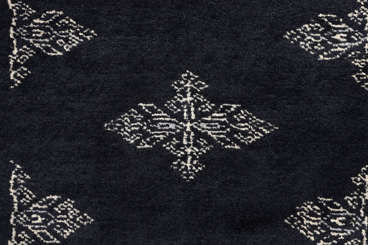 Black Butterfly 2'  7" x 12'  7" - No. QA76304