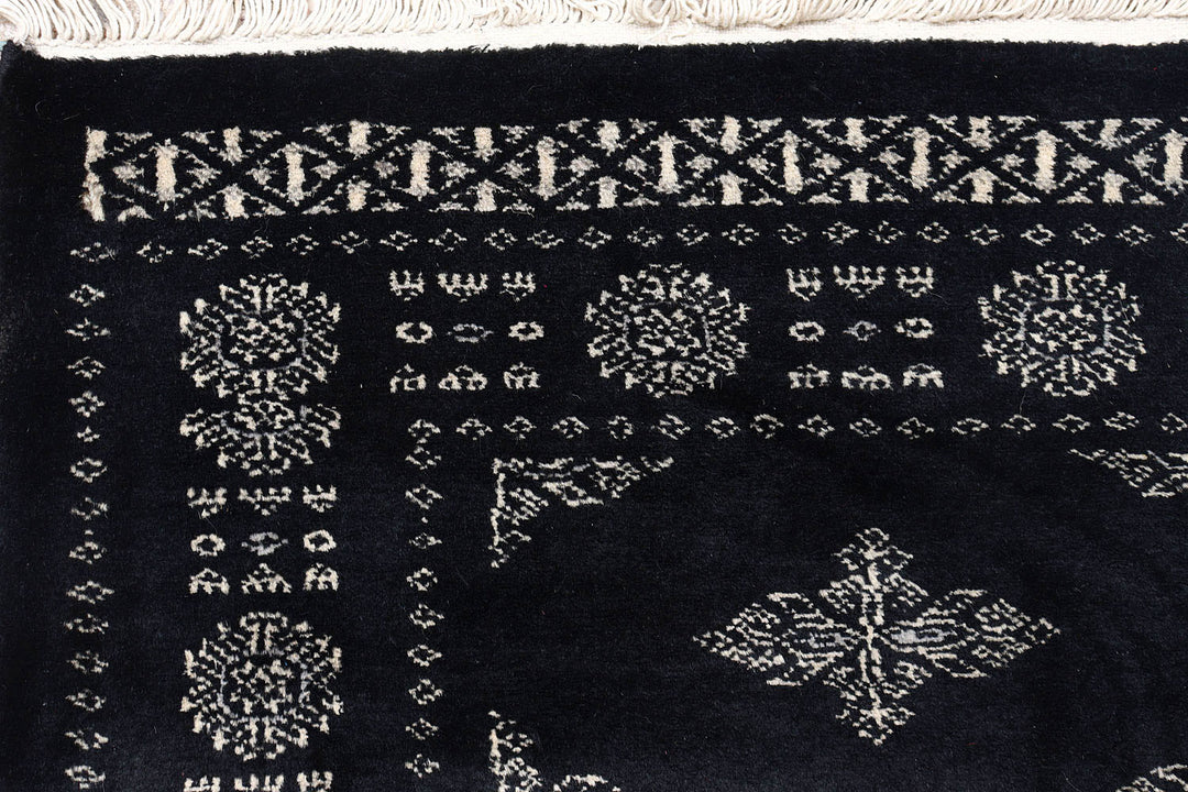 Black Butterfly 2'  7" x 12'  4" - No. QA62328