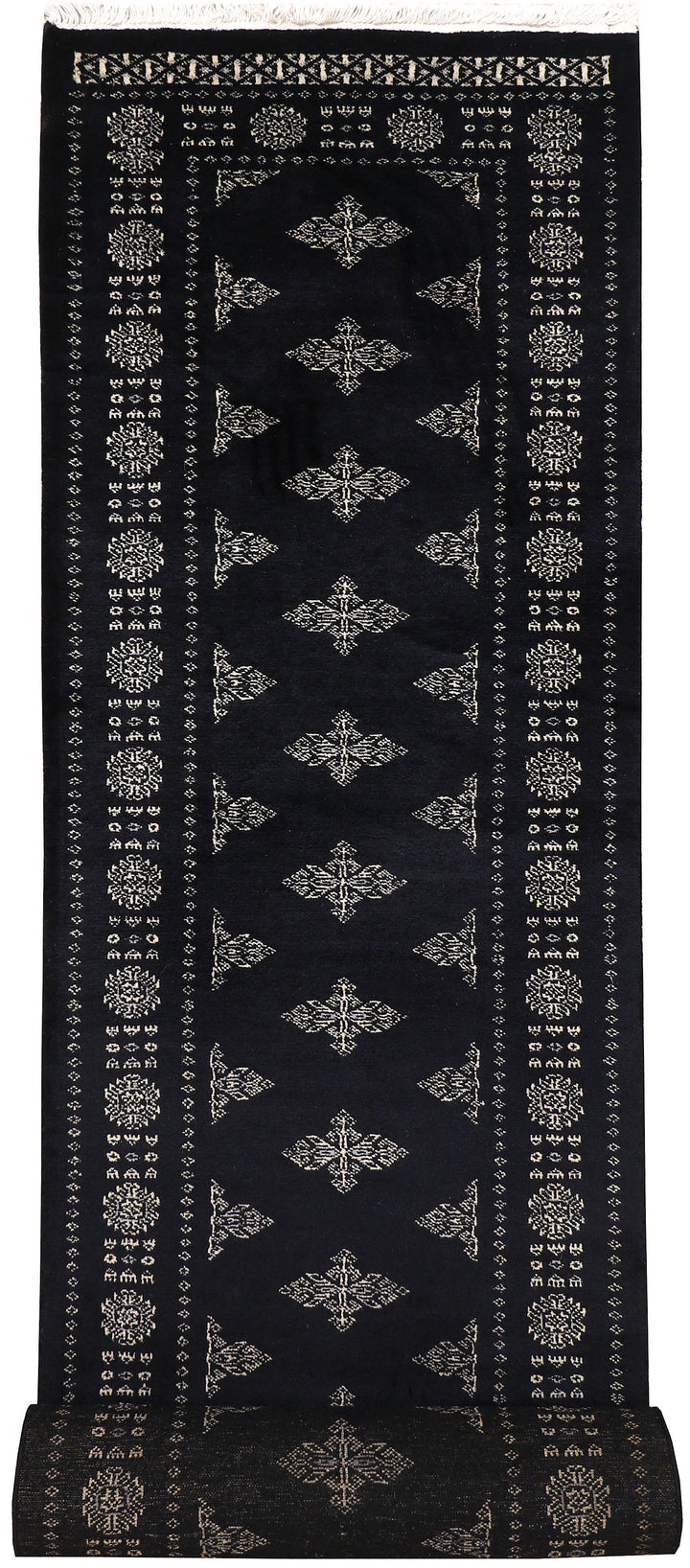 Black Butterfly 2'  7" x 12'  4" - No. QA62328