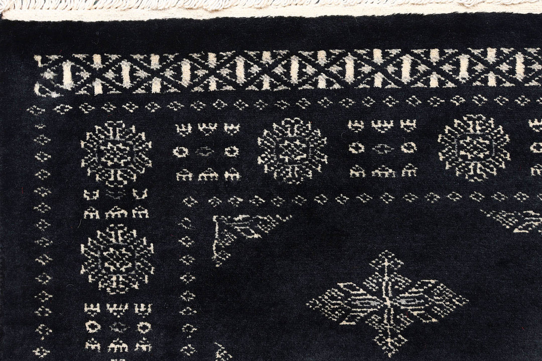 Black Butterfly 2'  7" x 12'  8" - No. QA60027