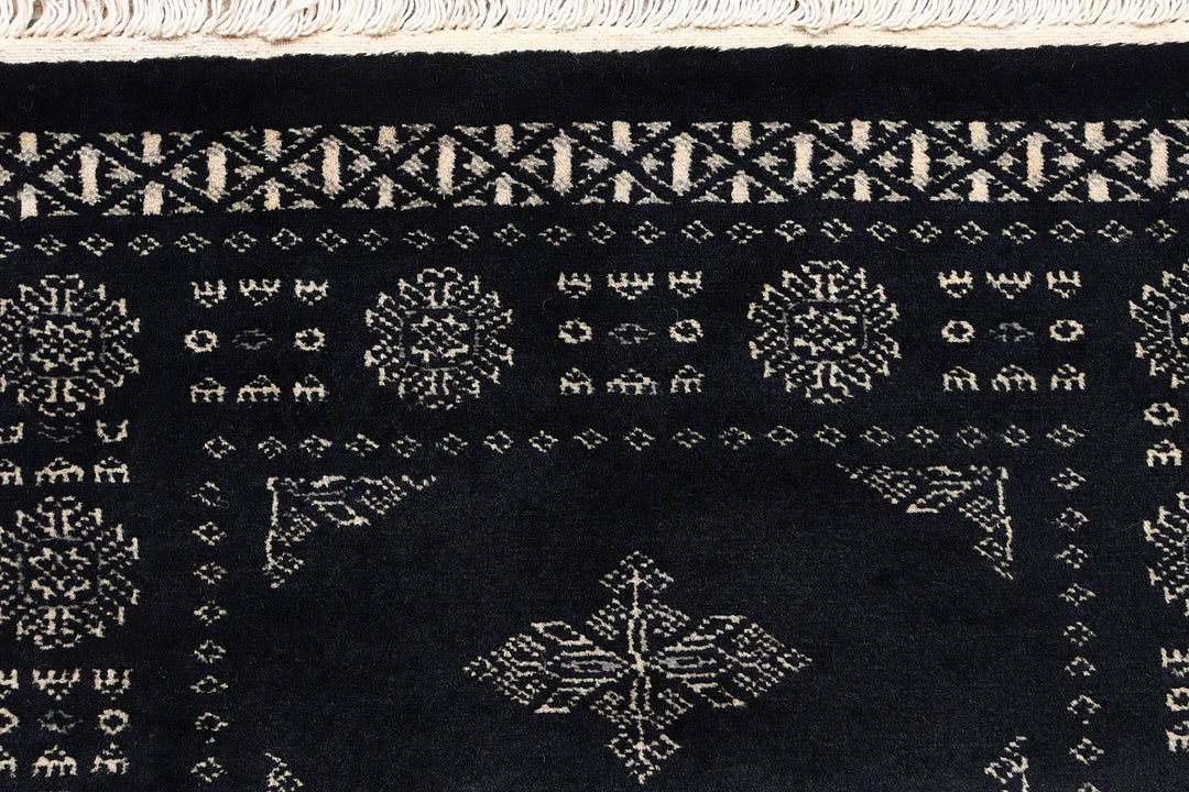 Black Butterfly 2'  7" x 12'  8" - No. QA60027