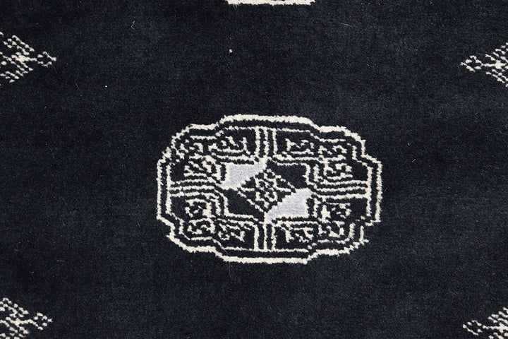 Black Bokhara 2' 7 x 19' 5 - No. 72651