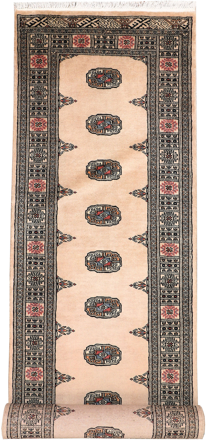 Bisque Bokhara 2'  7" x 10'  6" - No. QA59583