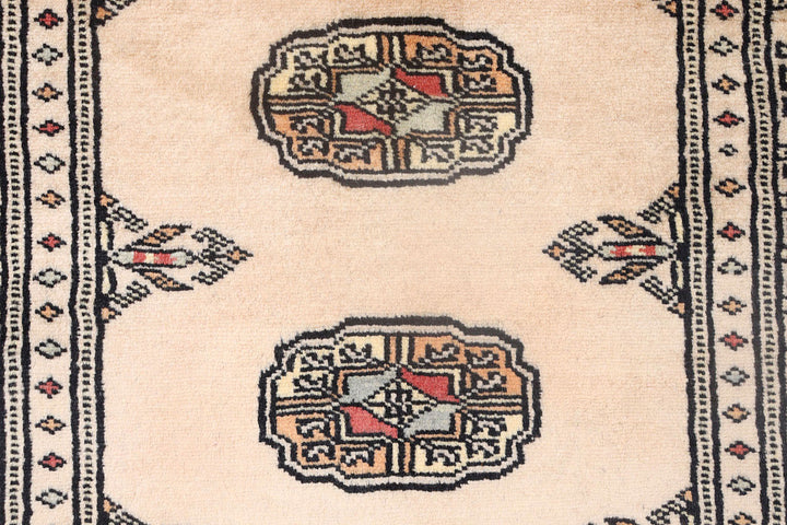 Bisque Bokhara 2'  7" x 10'  6" - No. QA72478