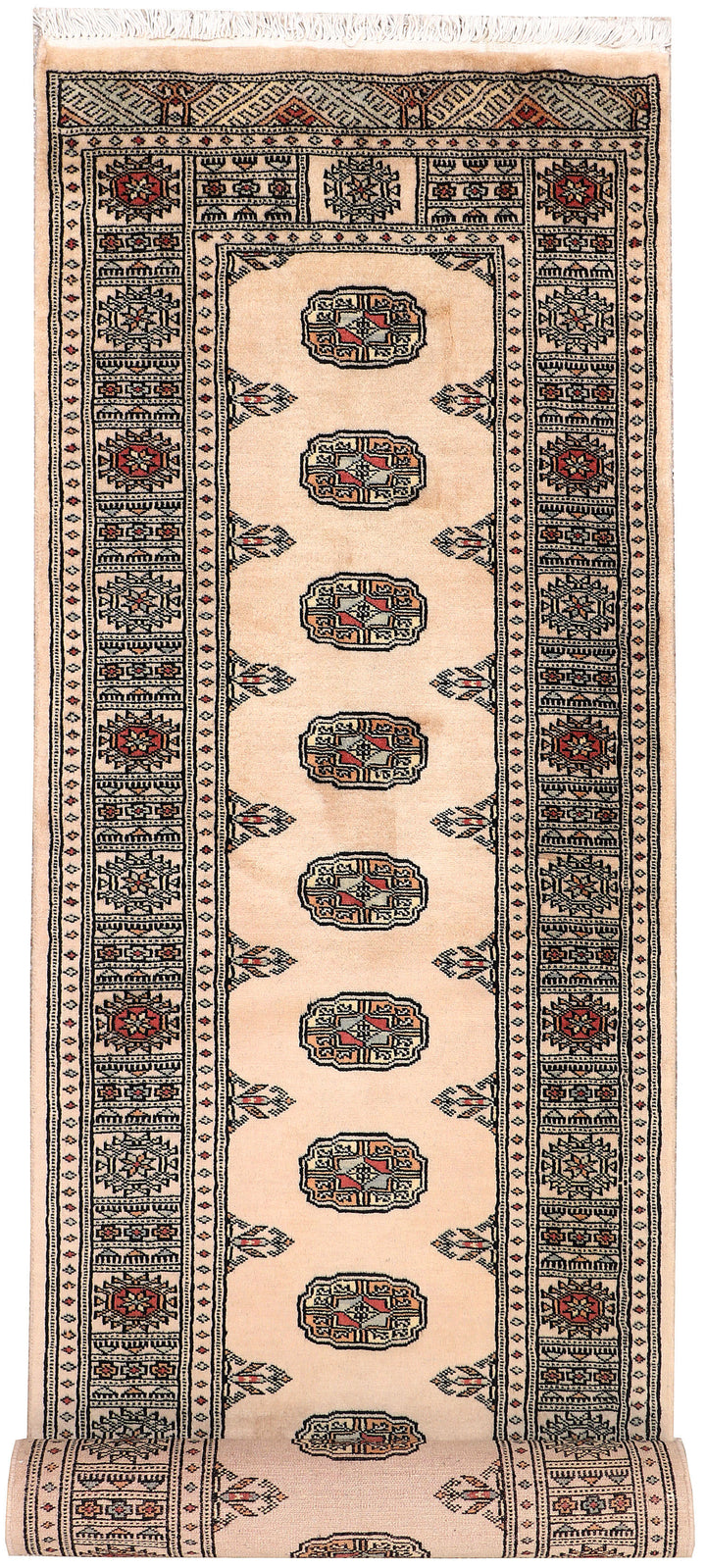 Bisque Bokhara 2'  7" x 10'  6" - No. QA72478