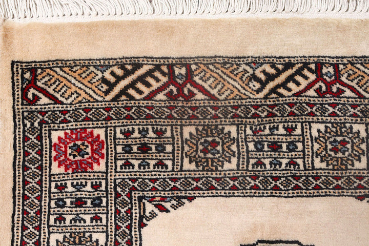 Bisque Bokhara 2'  7" x 10'  8" - No. QA34636