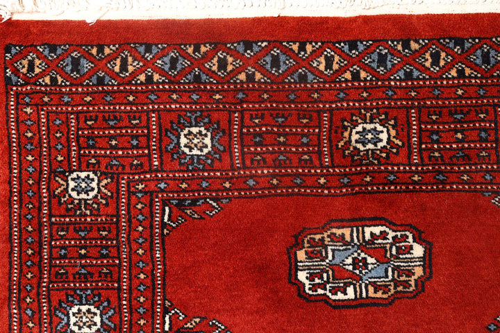 Firebrick Bokhara 2'  7" x 9'  8" - No. QA10064