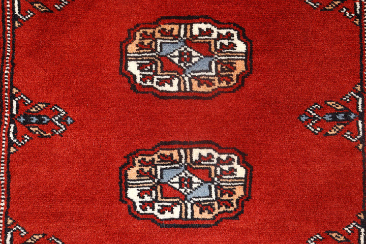 Firebrick Bokhara 2'  7" x 9'  8" - No. QA10064