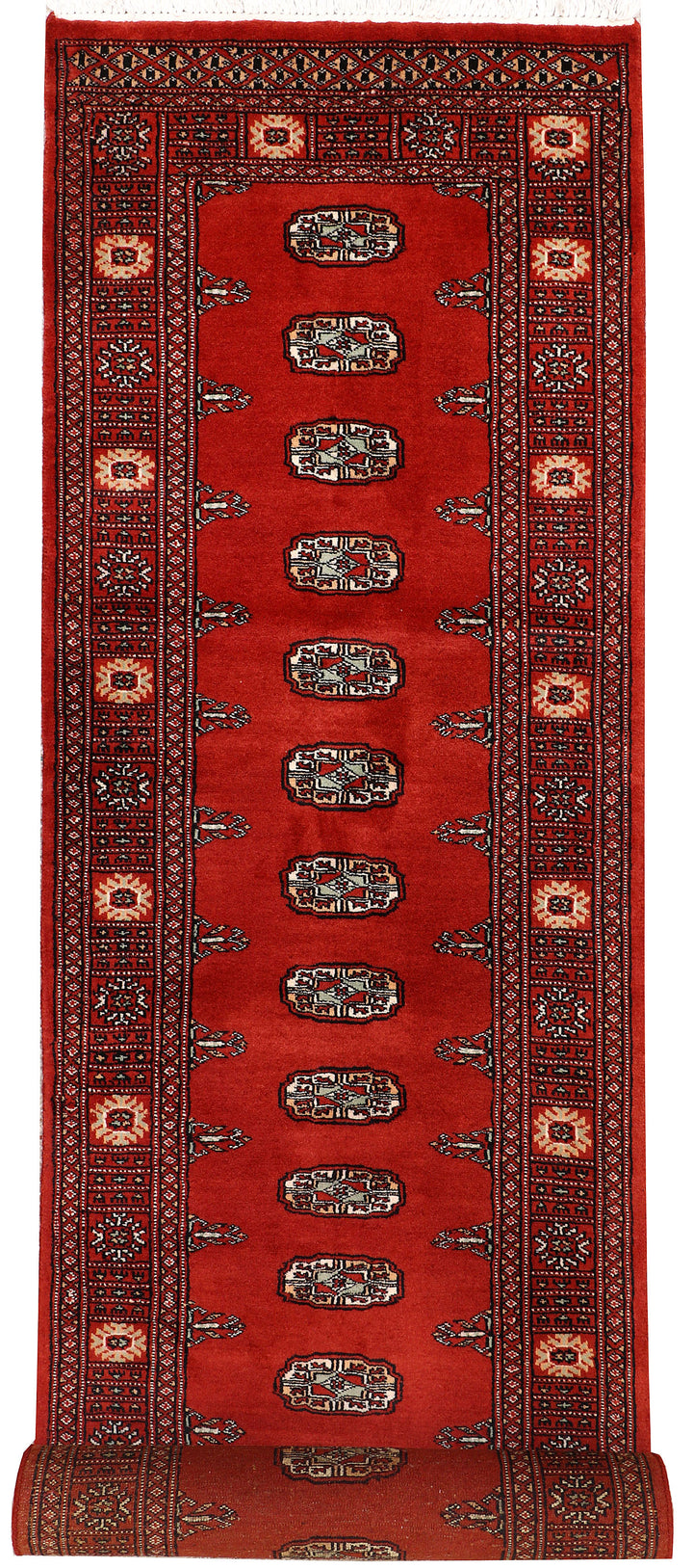 Firebrick Bokhara 2' 6 x 9' 10 - No. 72667