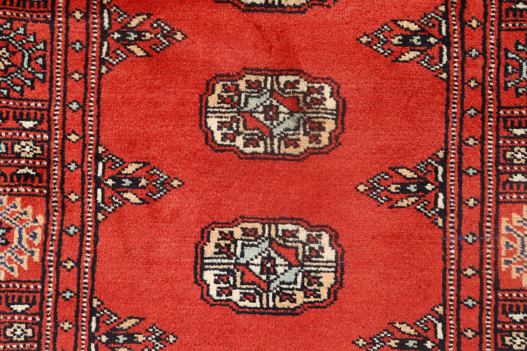 Red Bokhara 2'  6" x 10'  2" - No. QA54622