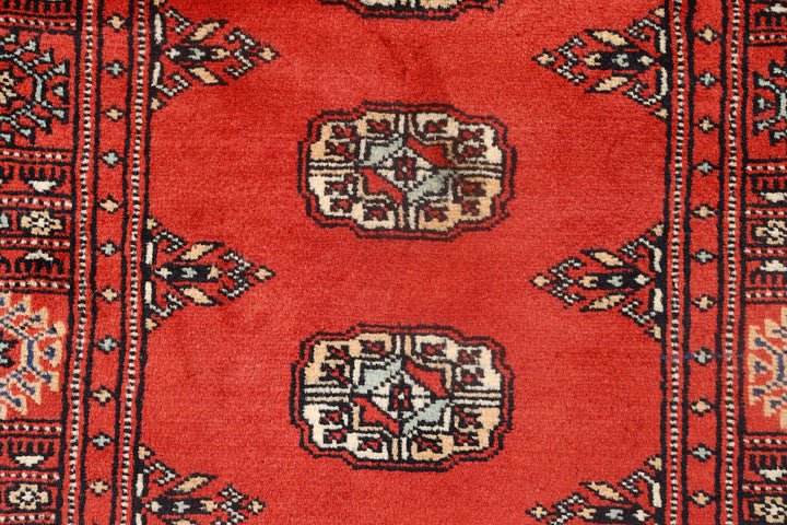 Red Bokhara 2'  6" x 10'  2" - No. QA54622