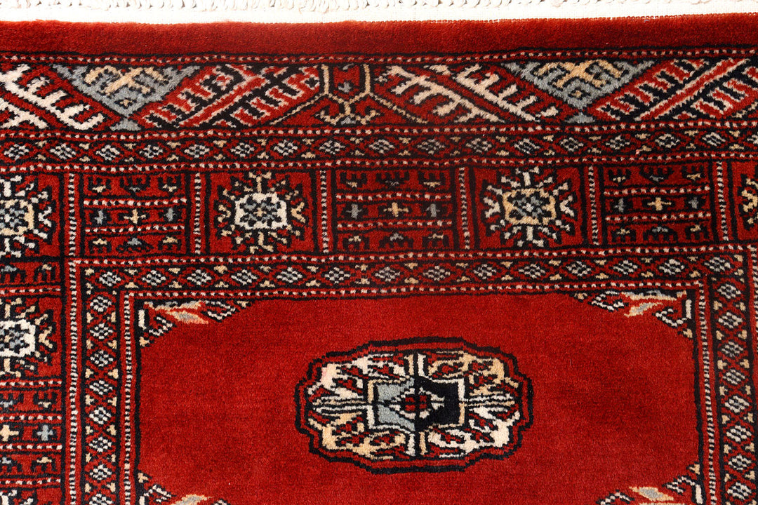 Firebrick Bokhara 2' 7 x 10' 2 - No. 72669