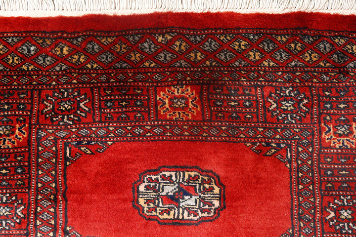 Red Bokhara 2'  7" x 10'  7" - No. QA24455