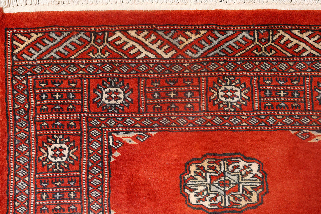 Red Bokhara 2'  7" x 10'  3" - No. QA35650