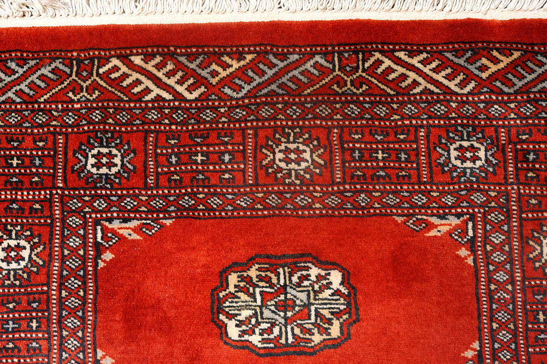 Red Bokhara 2'  7" x 10'  3" - No. QA35650