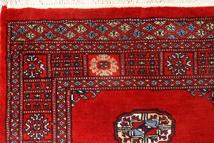 Red Bokhara 2'  6" x 10' " - No. QA83173