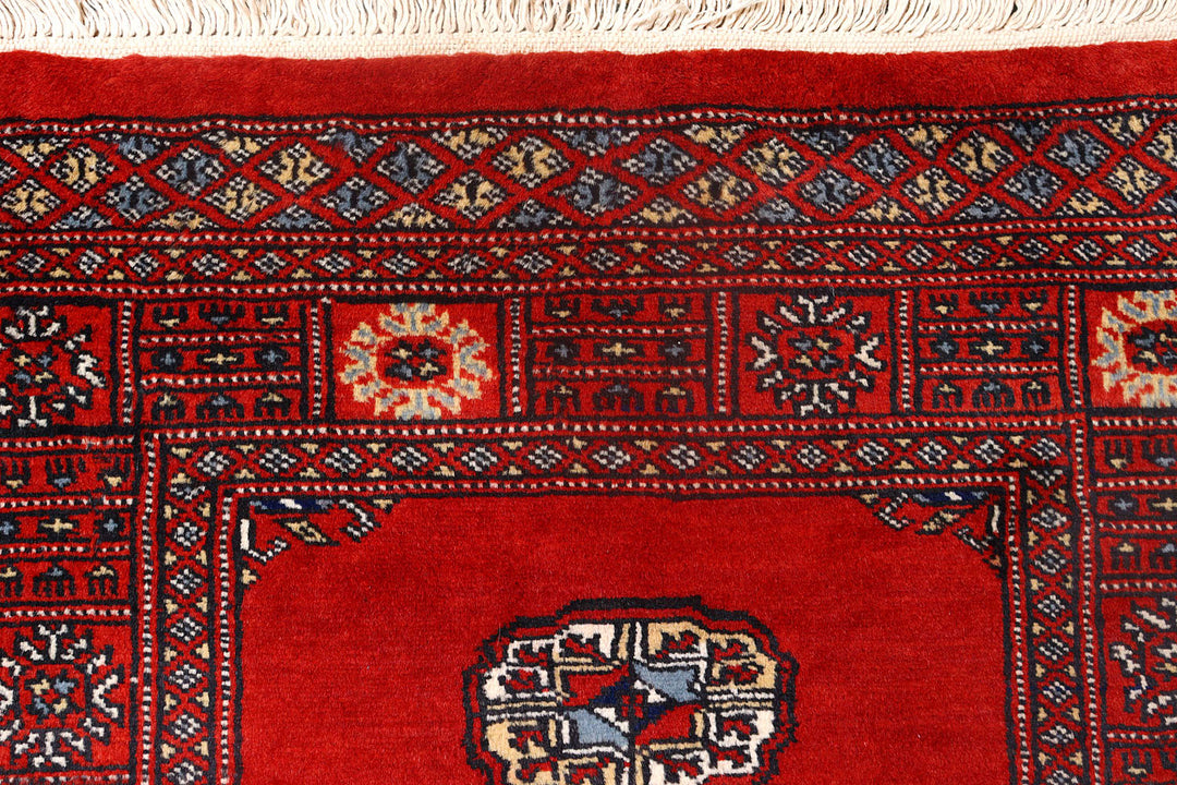 Red Bokhara 2'  6" x 10' " - No. QA83173