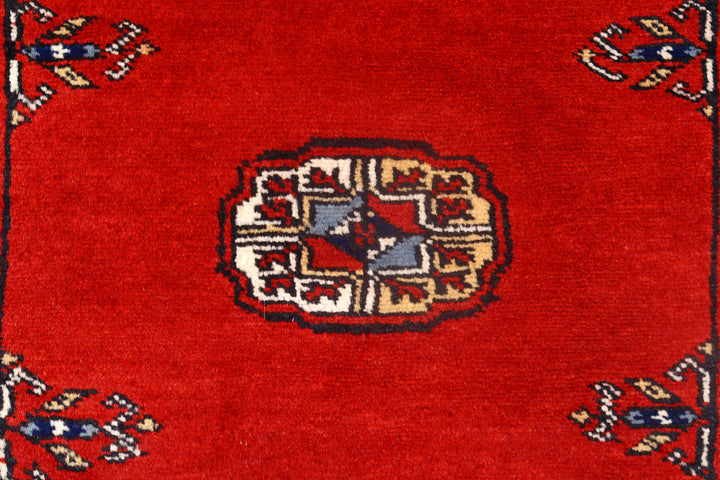 Red Bokhara 2'  6" x 10' " - No. QA83173