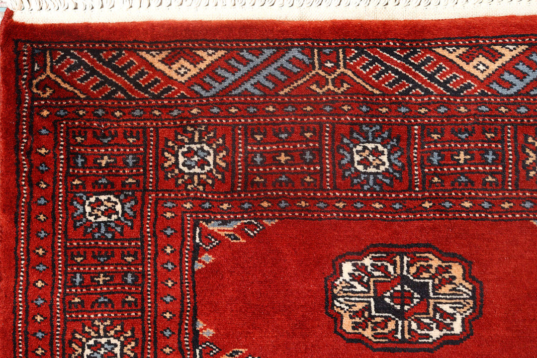 Firebrick Bokhara 2'  7" x 10' " - No. QA39817