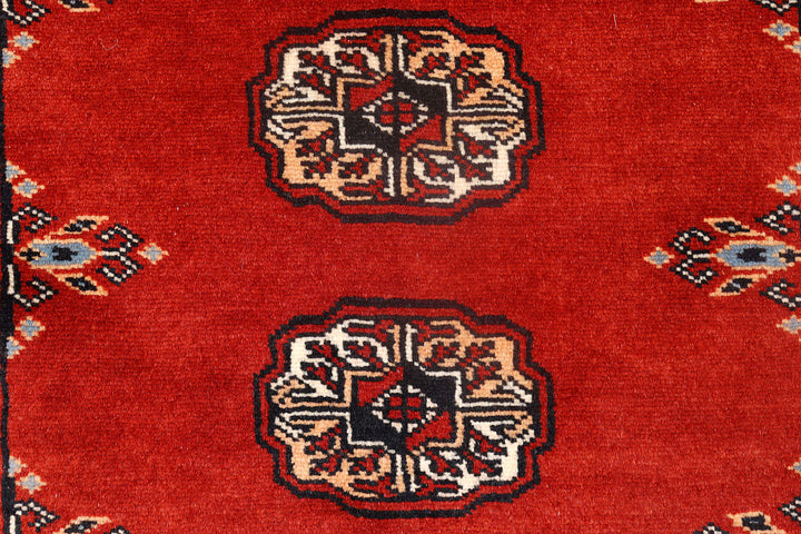 Firebrick Bokhara 2'  7" x 10' " - No. QA39817