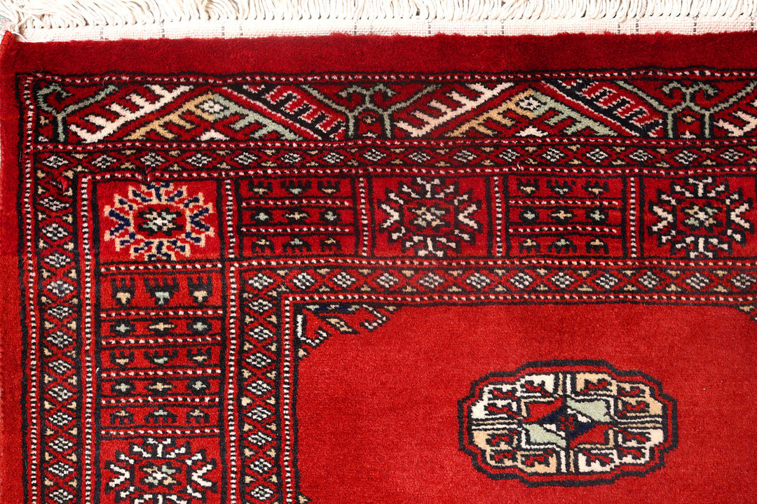 Firebrick Bokhara 2'  7" x 10'  6" - No. QA38612