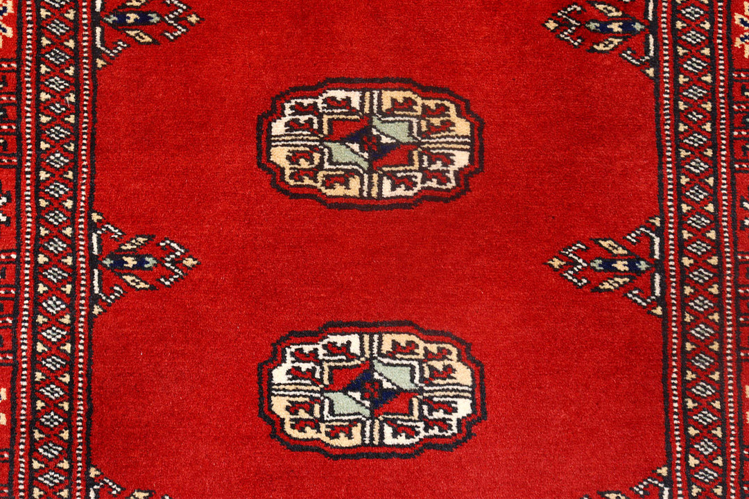 Firebrick Bokhara 2'  7" x 10'  6" - No. QA38612