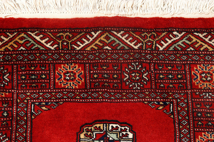 Red Bokhara 2'  7" x 10'  4" - No. QA33208