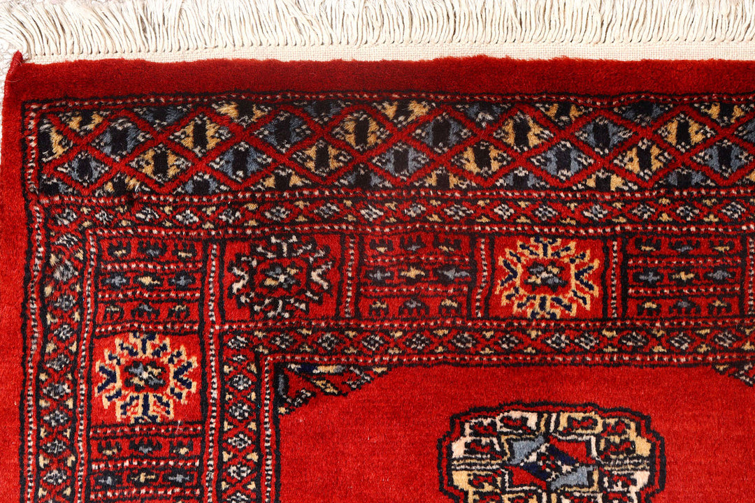 Red Bokhara 2'  7" x 10'  3" - No. QA74945