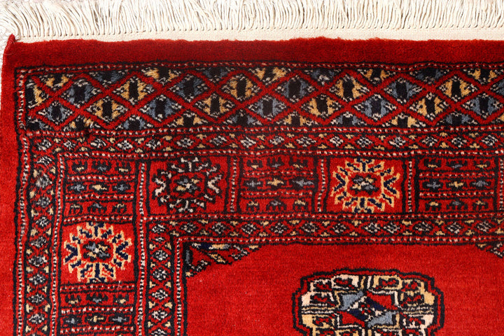 Red Bokhara 2'  7" x 10'  3" - No. QA74945