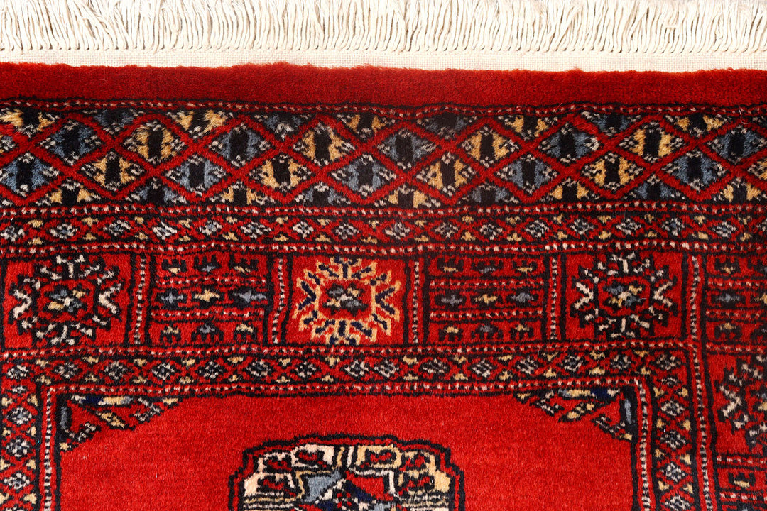Red Bokhara 2'  7" x 10'  3" - No. QA74945