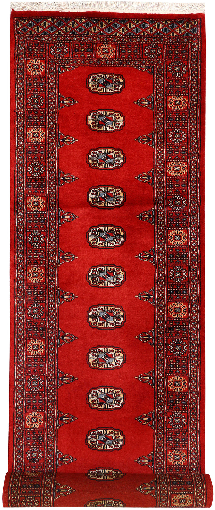Red Bokhara 2'  7" x 10'  3" - No. QA74945