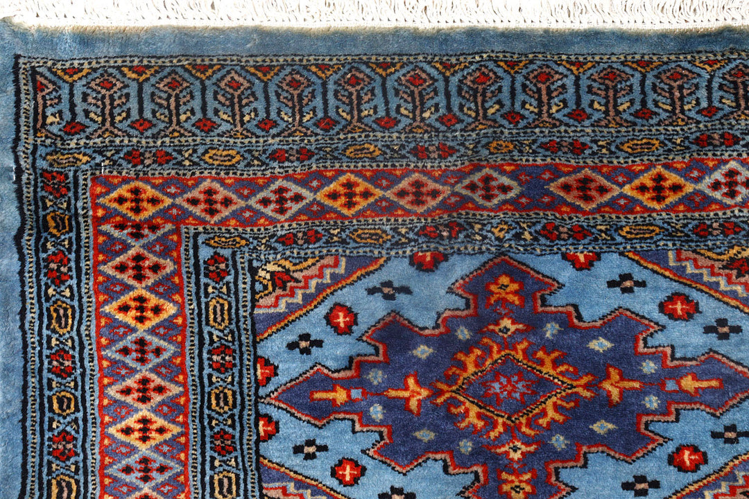 Light Sky Blue Jaldar 2' 9 x 10' 1 - No. 72681