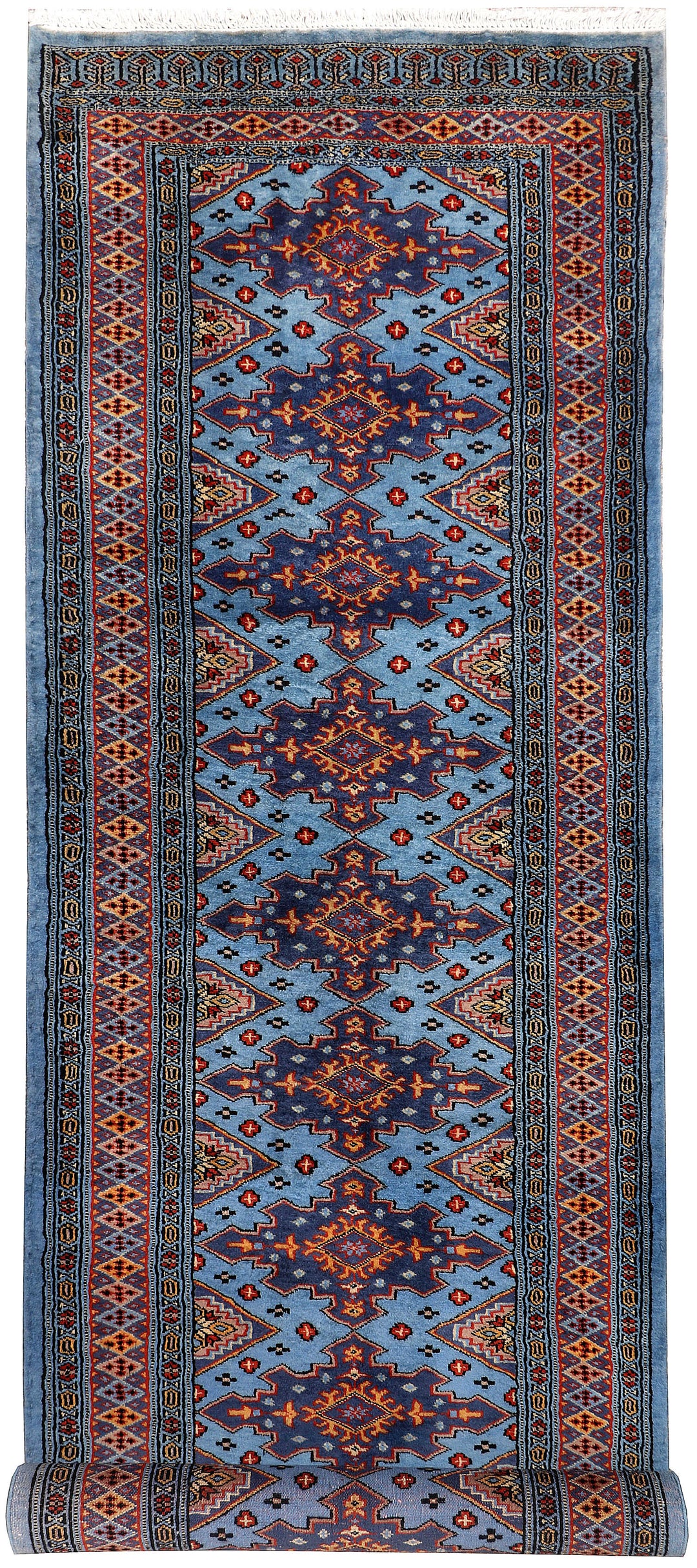 Light Sky Blue Jaldar 2' 9 x 10' 1 - No. 72681