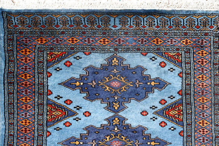 Sky Blue Jaldar 2' 7 x 10' - No. 72683