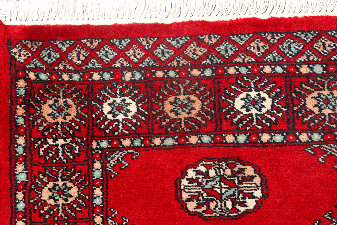 Firebrick Bokhara 2'  6" x 9'  7" - No. QA36360