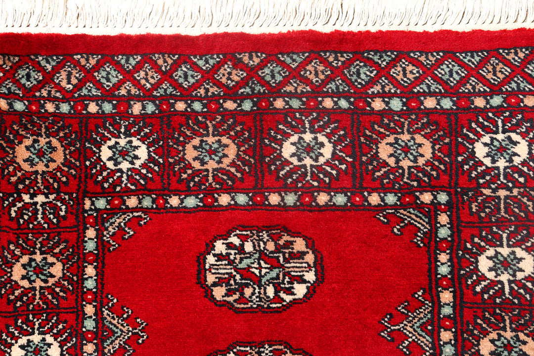 Firebrick Bokhara 2'  6" x 9'  7" - No. QA36360