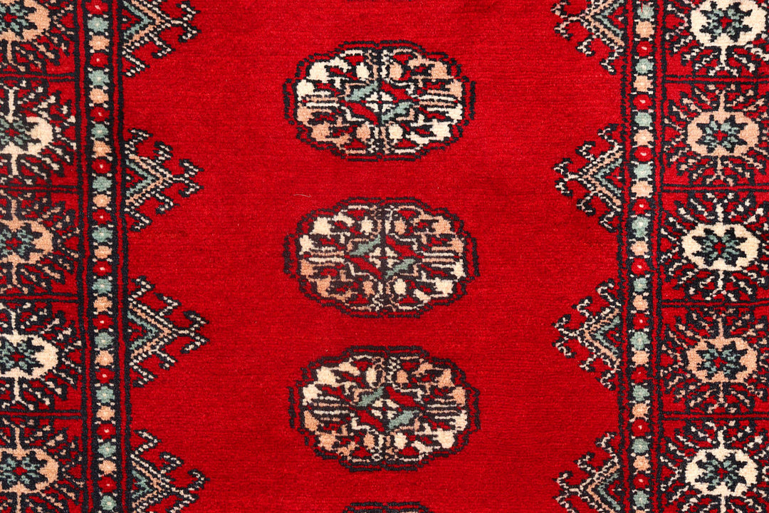 Firebrick Bokhara 2' 6 x 9' 7 - No. 72684