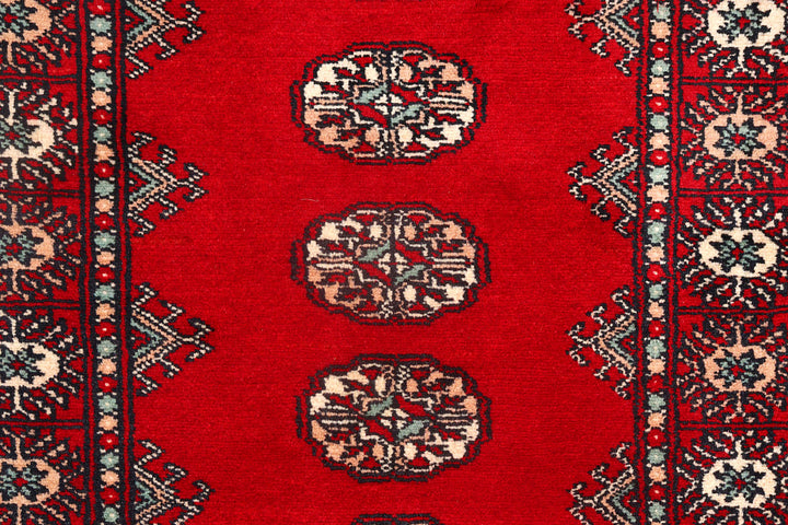 Firebrick Bokhara 2'  6" x 9'  7" - No. QA36360