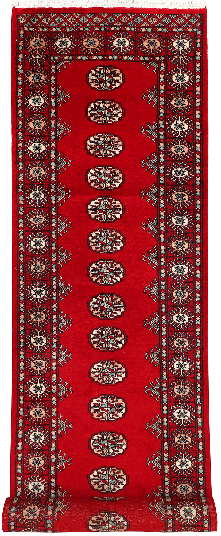 Firebrick Bokhara 2' 6 x 9' 7 - No. 72684