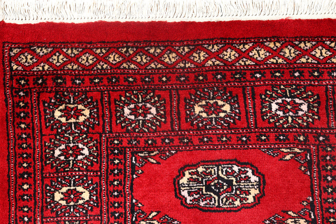 Firebrick Bokhara 2'  7" x 9'  11" - No. QA49895