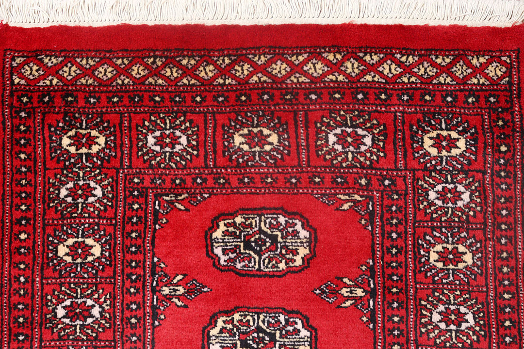 Firebrick Bokhara 2'  7" x 9'  11" - No. QA49895